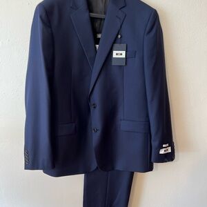 Men's Navy Blazer Suit